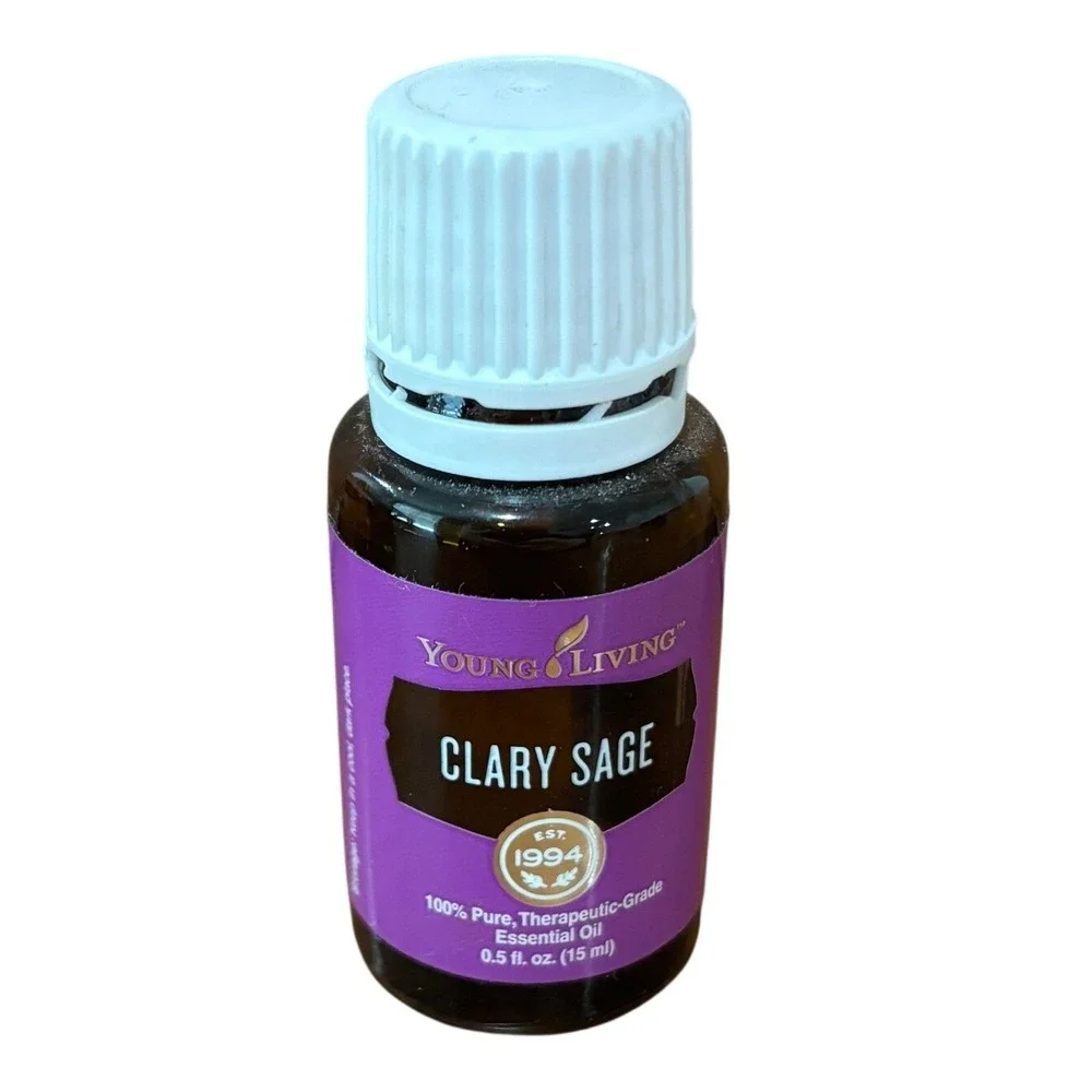 Young Living Clary Sage‎ Essential Oil 15ml  80% Full Open Bottle